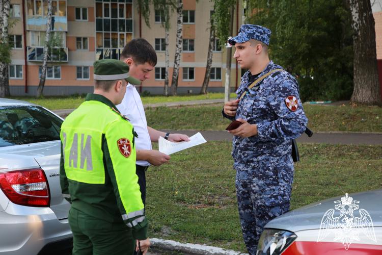 В территориальном управлении Росгвардии проверили водителей ведомственного автотранспорта