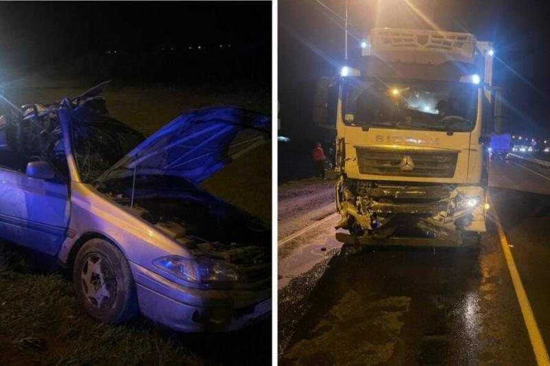 Два человека погибли в ночном ДТП на трассе под Новосибирском