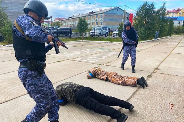 На Ямале Росгвардия приняла участие во Всероссийских антитеррористических учениях