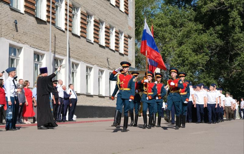 Первый кадетский класс Росгвардии открыли в Тамбове