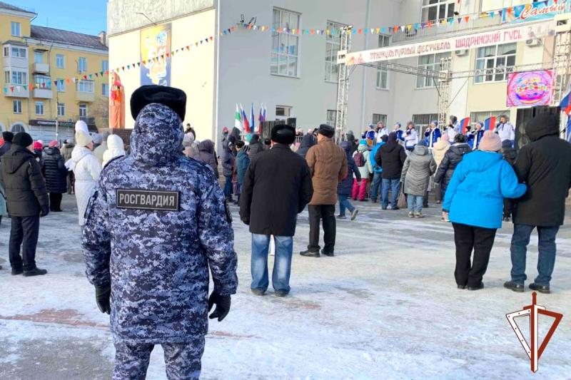 Безопасность спортивных и культурных мероприятий в Зауралье обеспечила Росгвардия