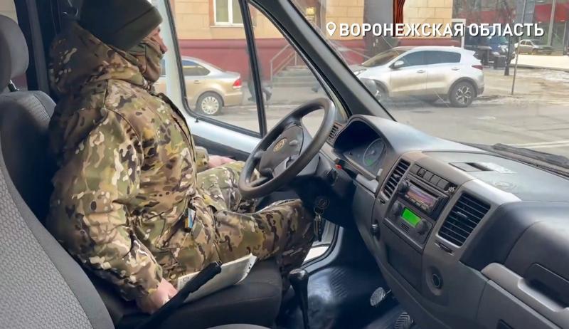 Ещё один автомобиль отправился на передовую