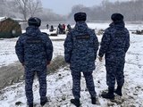 На Ставрополье сотрудники Росгвардии обеспечили общественный порядок в ходе празднования Крещения Господня