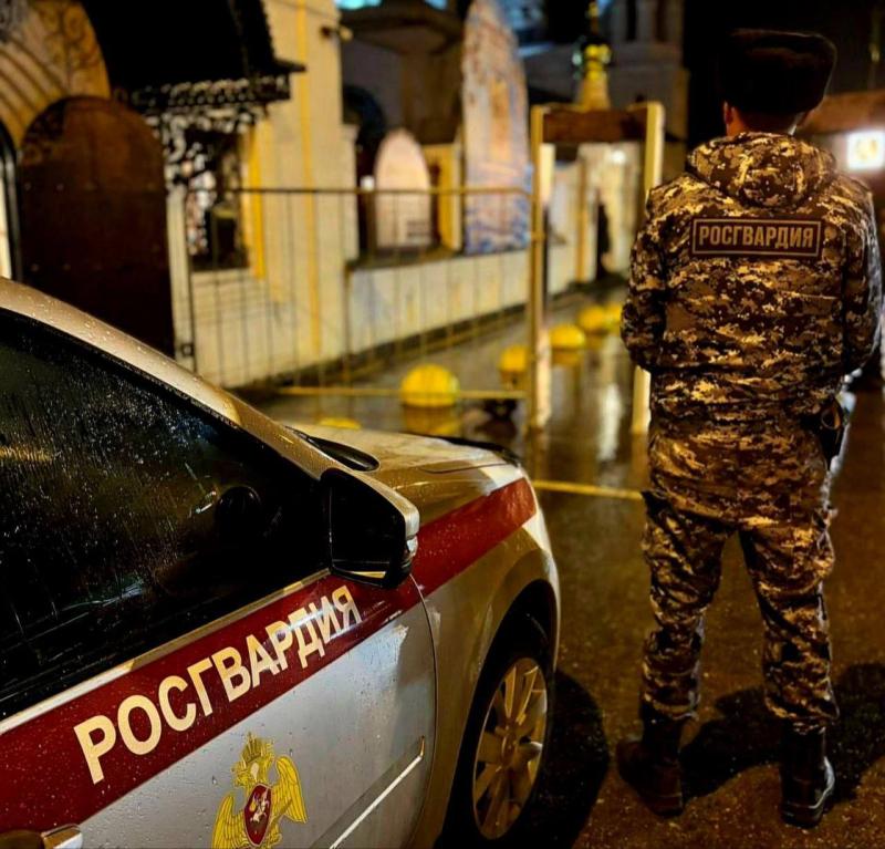 В городском округе Домодедово росгвардейцы приняли участие в обеспечении правопорядка в ходе празднования Крещения Господня