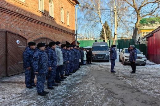 Ульяновские росгвардейцы отработали действия по ликвидации пожара