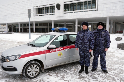 В Ульяновской области сотрудники Росгвардии закрепили знания по пожарной безопасности