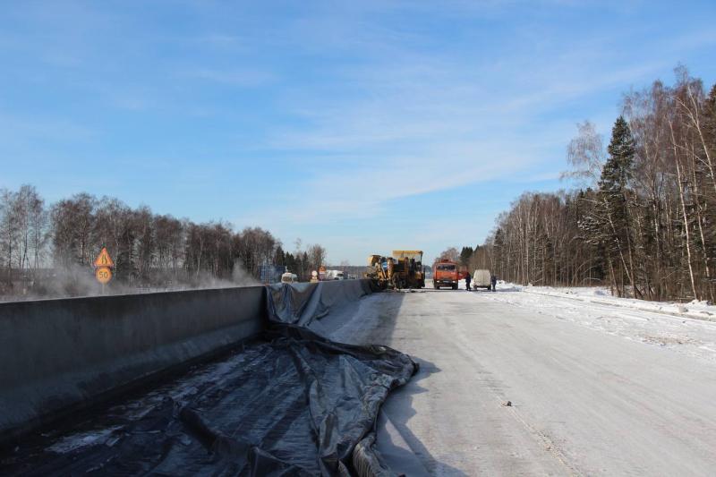 «ТСМ»: подмосковный участок М-1 готов на четверть