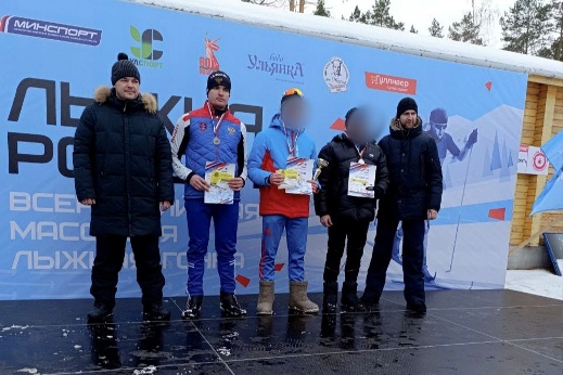 Ульяновские росгвардейцы стали первыми в лыжном забеге на «Лыжне России-2025»