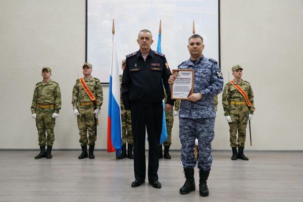 В Управлении Росгвардии по Ульяновской области состоялось торжественное собрание в честь Дня войск национальной гвардии