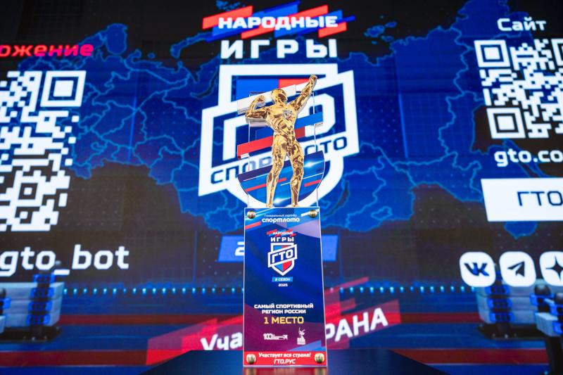 ХМАО стал самым спортивным регионом второго сезона «Народных Игр ГТО Спортлото»