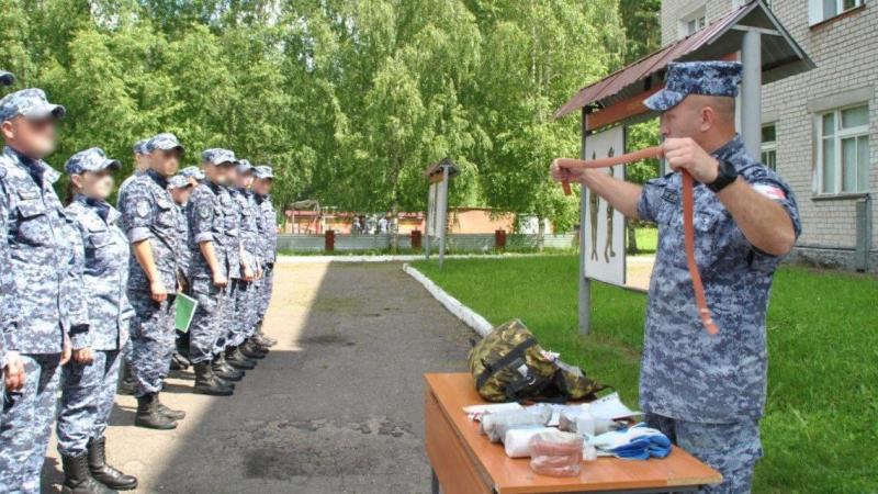 Начался летний период подготовки кировских росгвардейцев
