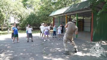 В Кабардино-Балкарии продолжается всероссийская акция «Каникулы с Росгвардией»