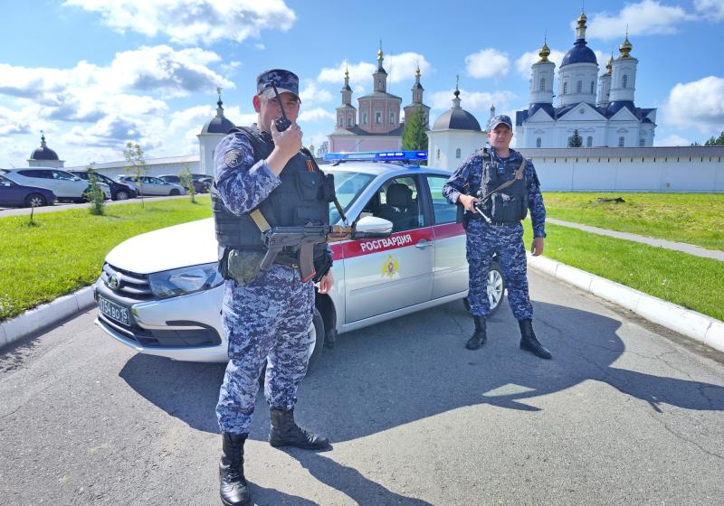 Более 350 раз за неделю росгвардейцы выезжали по сигналу «тревога» в Брянске
