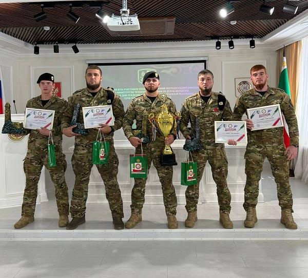 КОМАНДА ОМОН «АХМАТ-ГРОЗНЫЙ» ЗАВОЕВАЛА КУБОК МИНИСТЕРСТВА МОЛОДЕЖИ ЧЕЧЕНСКОЙ РЕСПУБЛИКИ
