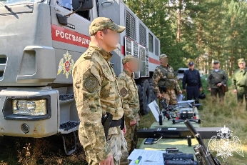 В Ульяновске росгвардейцы приняли участие в межведомственных командно-штабных учениях