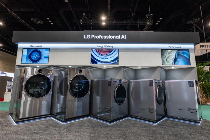 LG ПРЕДСТАВЛЯЕТ ПЕРЕДОВЫЕ РЕШЕНИЯ ДЛЯ КОММЕРЧЕСКИХ ПРАЧЕЧНЫХ НА ВЫСТАВКЕ CLEAN SHOW 2025