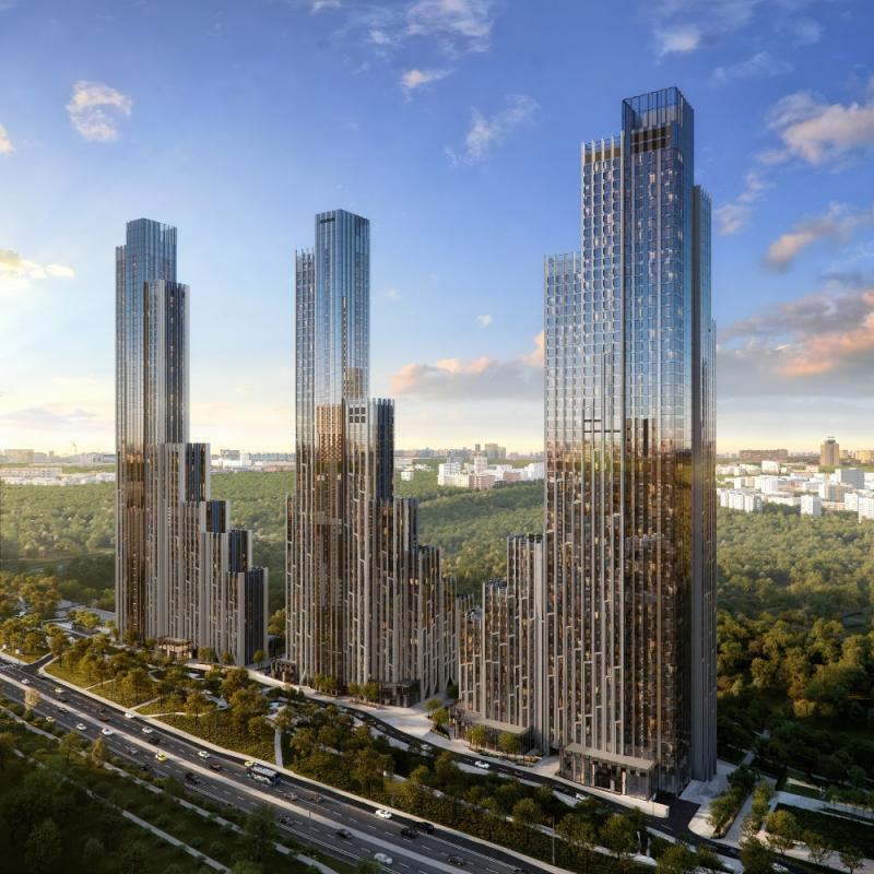 В премиальной архитектуре Москвы преобладают модернизм и футуризм