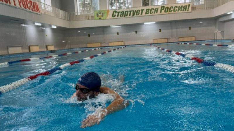 В Нальчике прошел чемпионат по плаванию  среди сотрудников вневедомственной охраны Росгвардии