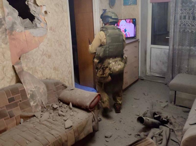 В Брянской области росгвардейцы доставили в больницу пострадавших в результате массированного удара ВСУ
