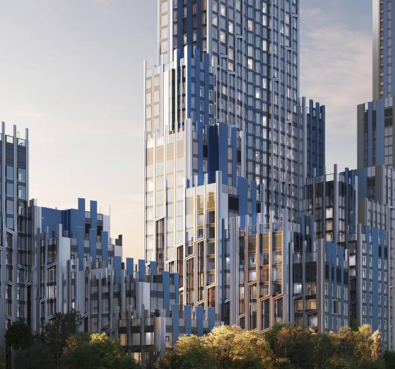 Начался монтаж «стены в грунте» ICE TOWERS