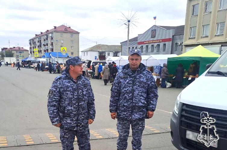 Безопасность областной ярмарки в Зауралье обеспечили сотрудники Росгвардии