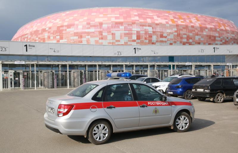 В Мордовии росгвардейцы обеспечили правопорядок во время проведения финала Winline Кубка России по футболу