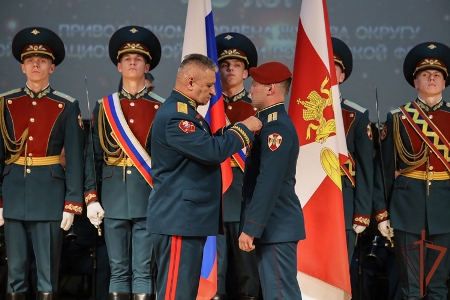 Приволжский округ Росгвардии отметил 45-летие со дня образования