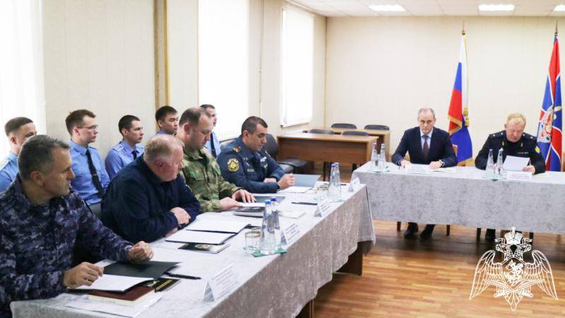 ПРЕДСТАВИТЕЛЬ РОСГВАРДИИ ПРИНЯЛ УЧАСТИЕ В МЕЖВЕДОМСТВЕННОМ СОВЕЩАНИИ