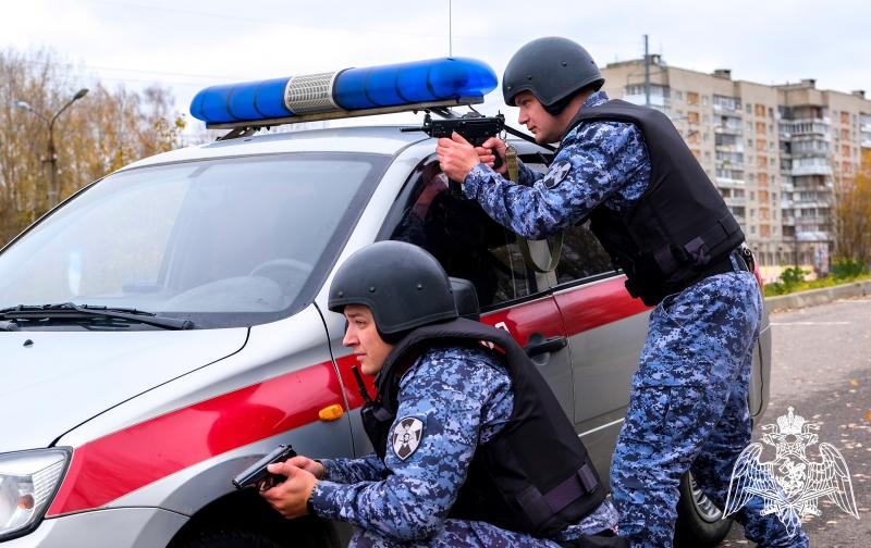 За неделю росгвардейцы более 110 раз выезжали по сигналу «тревога» в Смоленской области