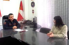 В региональном Управлении вневедомственной охраны прошёл брифинг для региональных СМИ