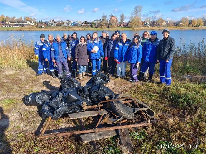 Волонтеры «Транснефть – Прикамье» очистили берега одного из самых больших озер Татарстана