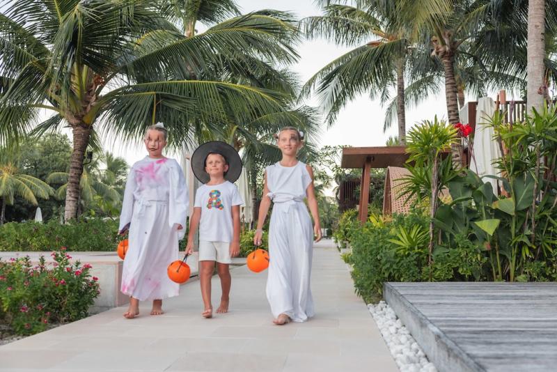 Хэллоуин в Kuda Villingili: ужас по-мальдивски