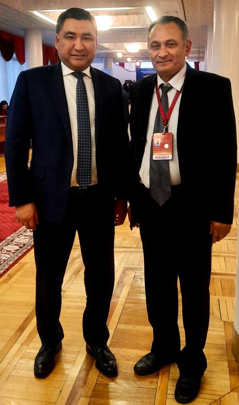 Делегатом на IY - Народный Курултай Кыргызстана от города Ош избран Дилмурад Рахманов