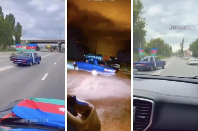 В Саратове автохам ждет суда за опасное вождение и заезд с флагами Азербайджана