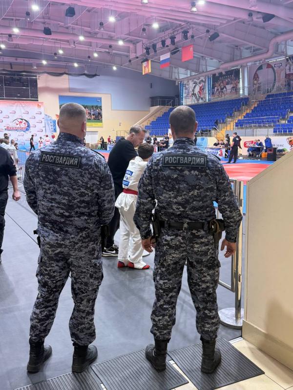 Росгвардия обеспечила безопасность Чемпионата Московской области по рукопашному бою в Егорьевске