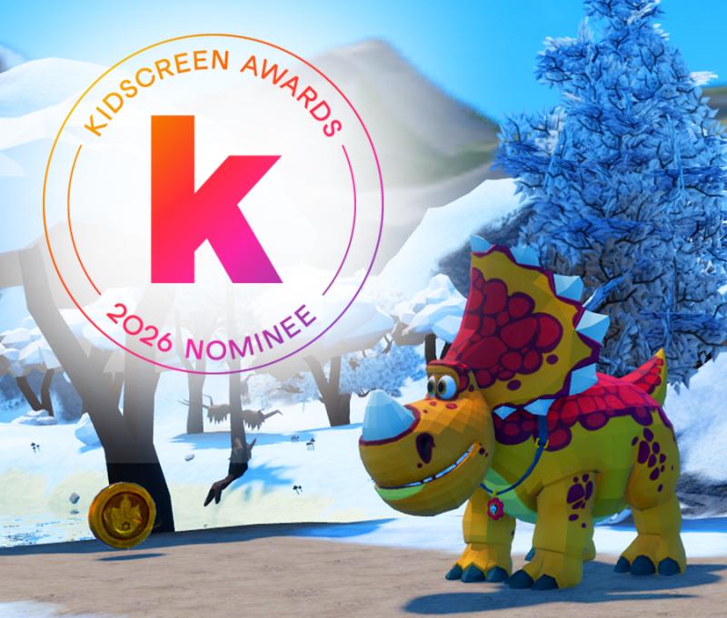 Игра «Турбозавры» в Roblox вышла в финал премии Kidscreen Awards 2026