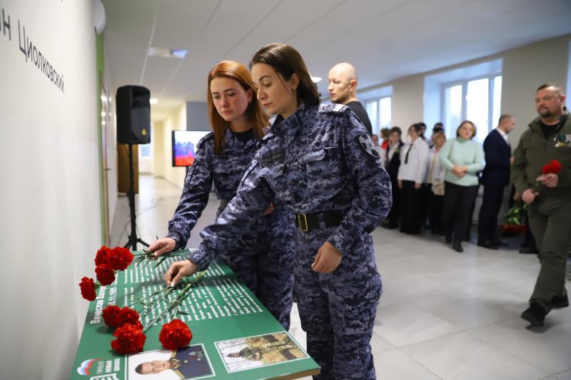 В Солнечногорске открыли «Парту Героя»