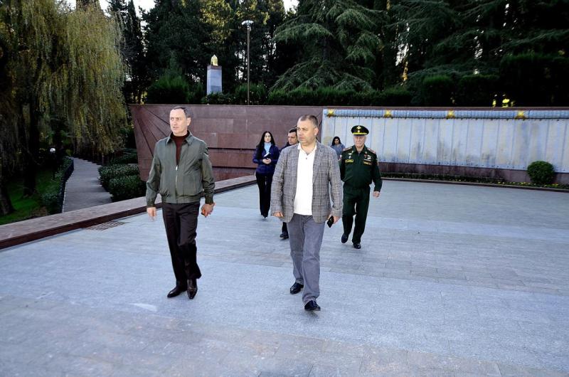 Депутат ЗСК Виктор Тепляков провёл комиссионный выезд на Завокзальный мемориальный комплекс