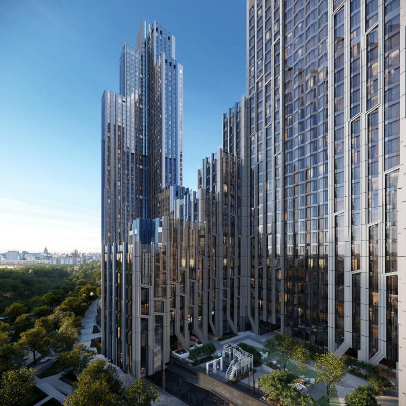 За 3 года средняя этажность новостроек премиум-класса выросла на 35%