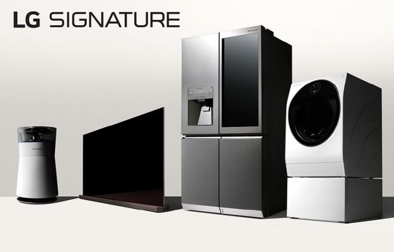 Коллекция бытовой техники LG SIGNATURE дебютирует в Ев-ропе на IFA 2016